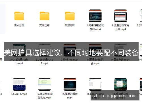 美网护具选择建议，不同场地要配不同装备